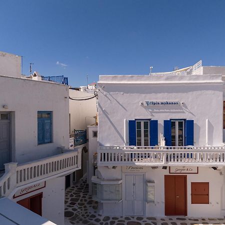 Elpis Mykonos Apartments - Mykonos Town Delos Port Exteriör bild