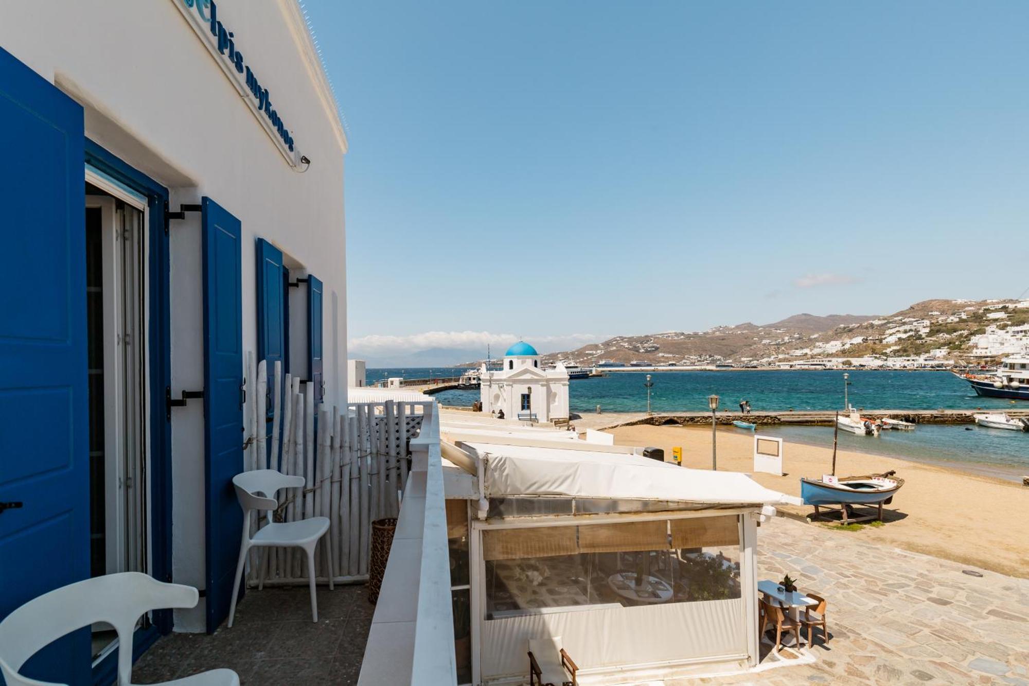 Elpis Mykonos Apartments - Mykonos Town Delos Port Exteriör bild