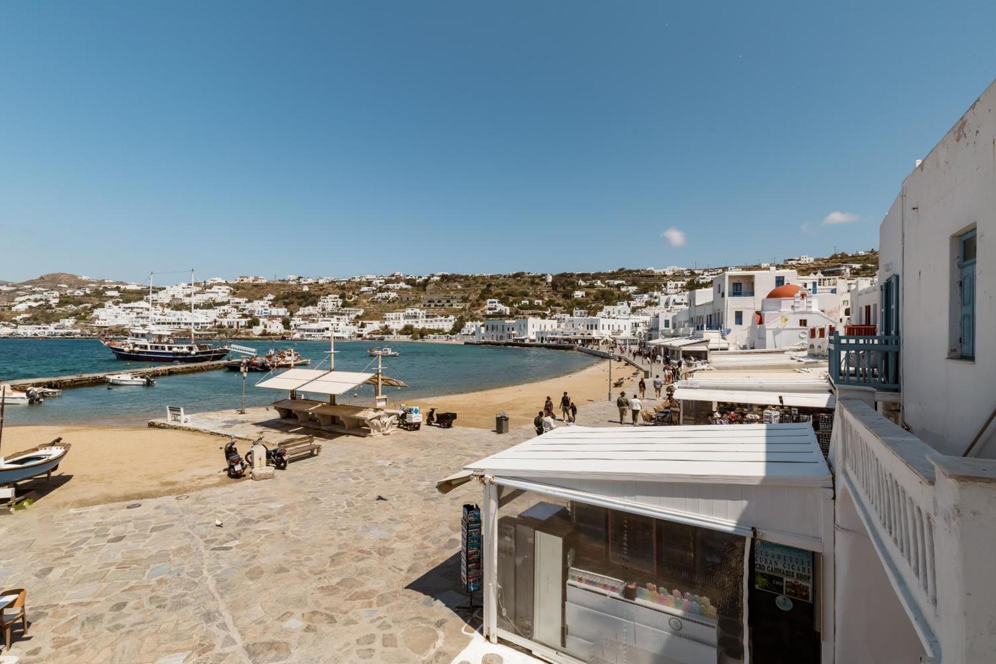 Elpis Mykonos Apartments - Mykonos Town Delos Port Exteriör bild