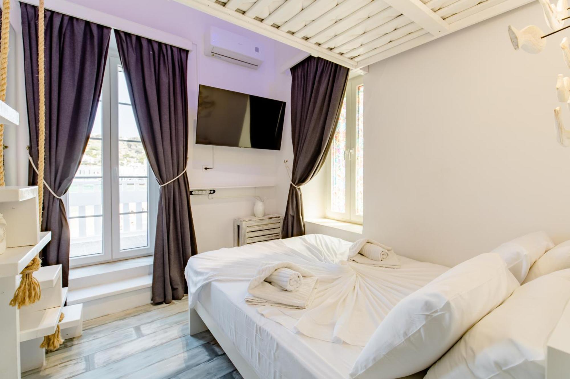 Elpis Mykonos Apartments - Mykonos Town Delos Port Exteriör bild