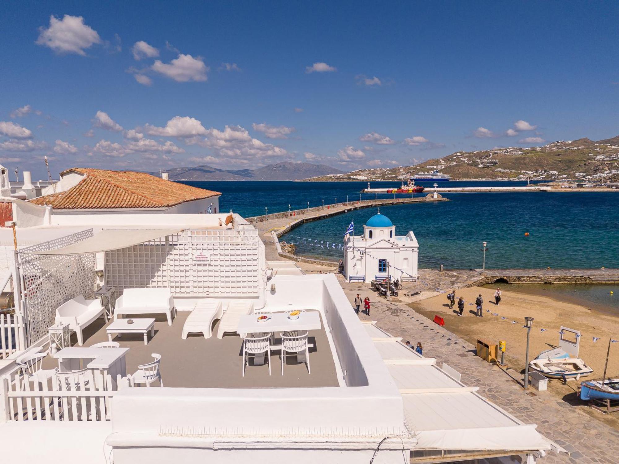 Elpis Mykonos Apartments - Mykonos Town Delos Port Exteriör bild