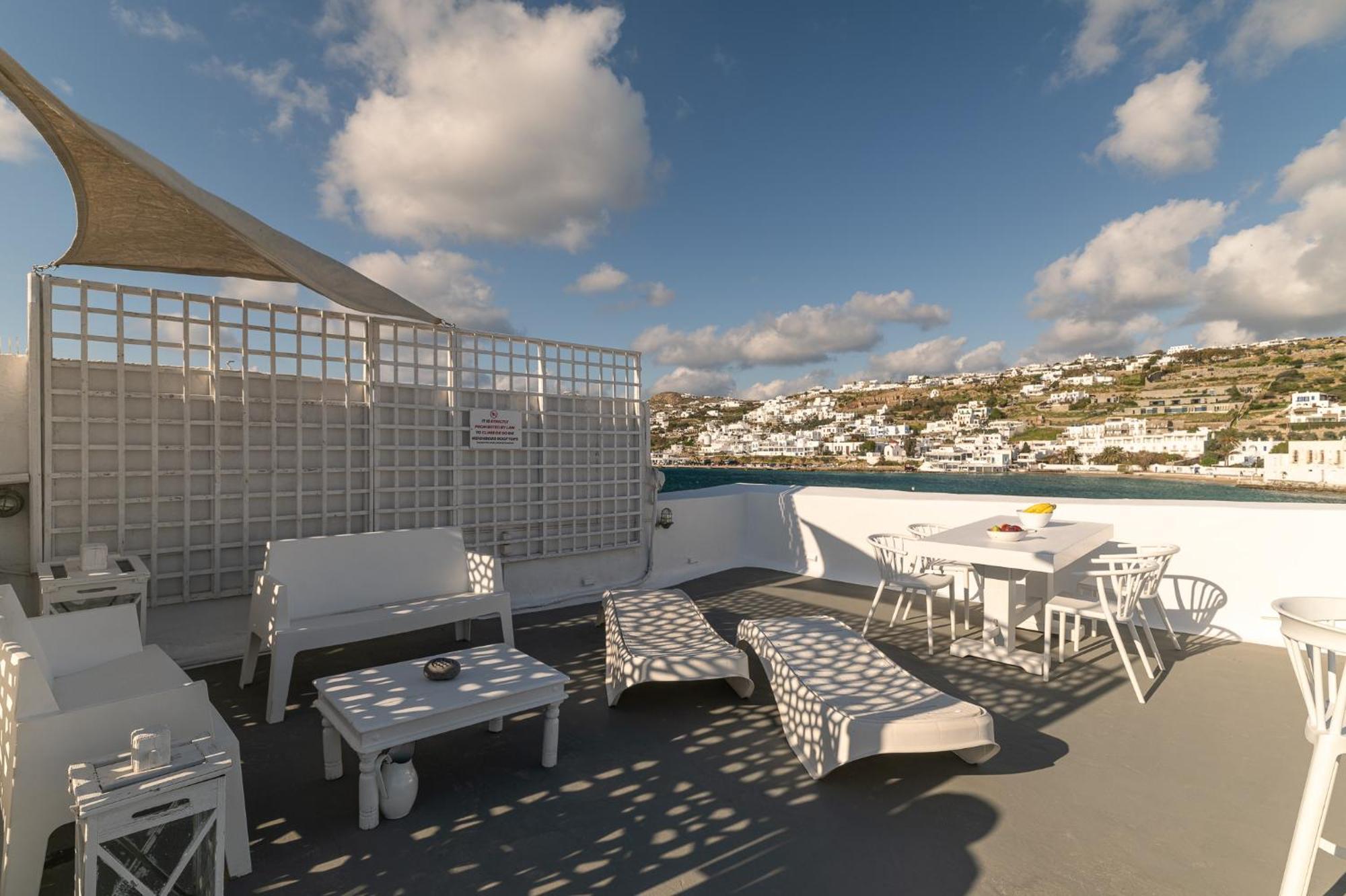 Elpis Mykonos Apartments - Mykonos Town Delos Port Exteriör bild