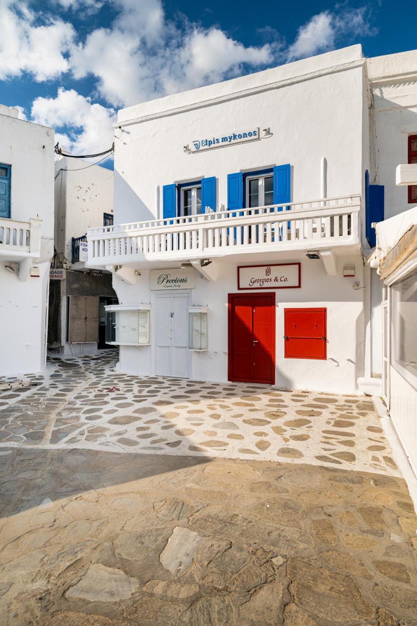 Elpis Mykonos Apartments - Mykonos Town Delos Port Exteriör bild